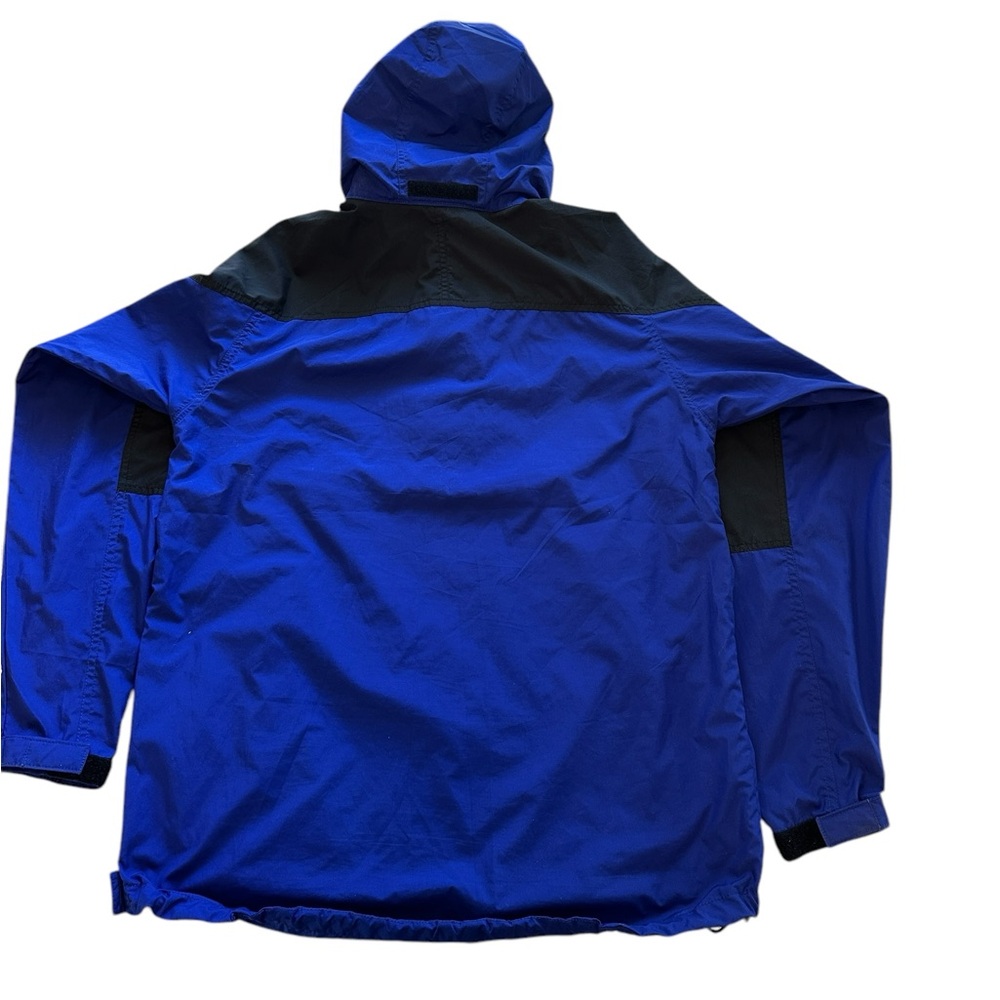 VTG The North Face Men’s Blue Pull Over Hooded Coat Jacket Packable  Lar… - Picture 9 of 12
